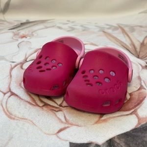 Hot Pink Baby Crocs